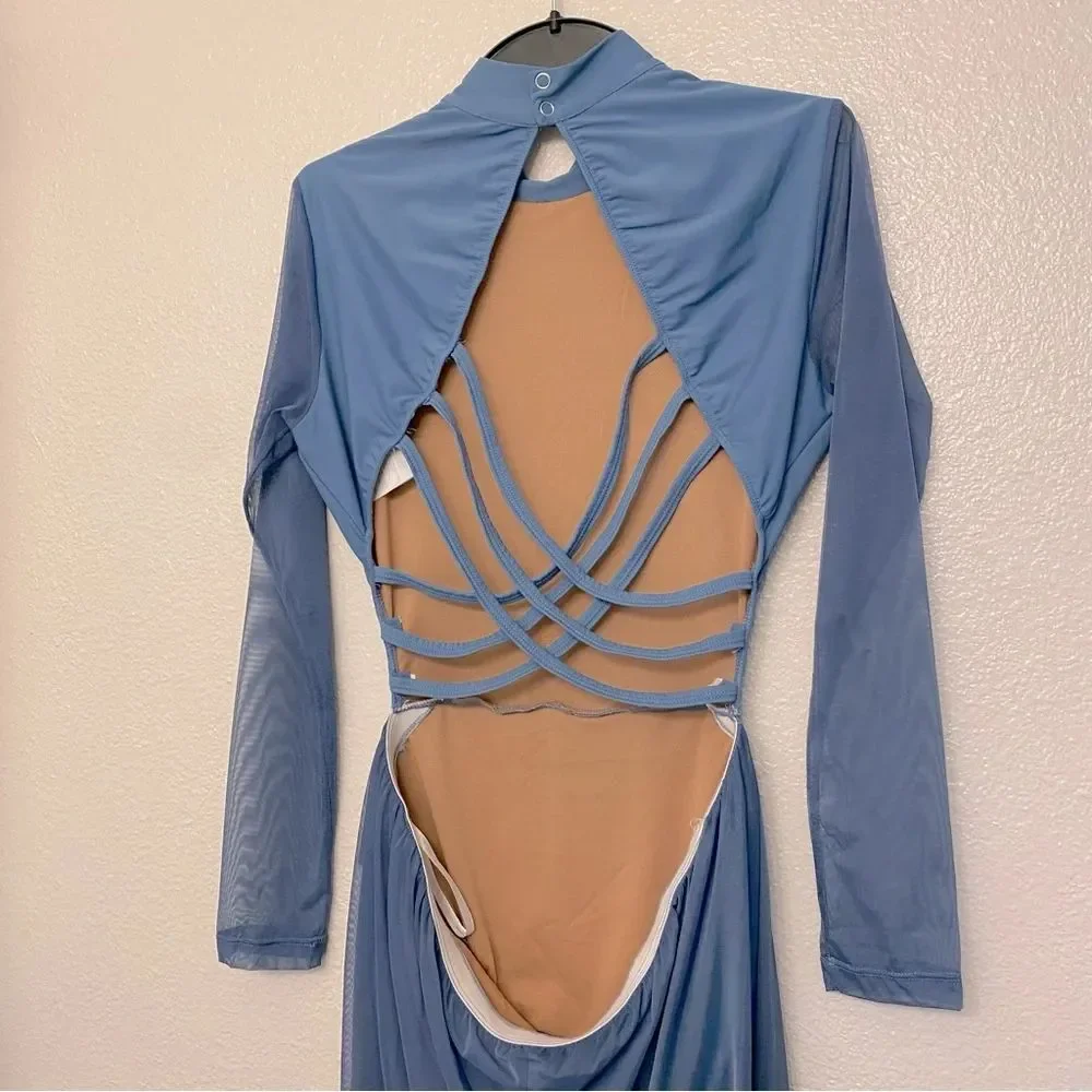 Revolution Tenth House dance costume blue SIRIUS TH23142 contemporary SA adult